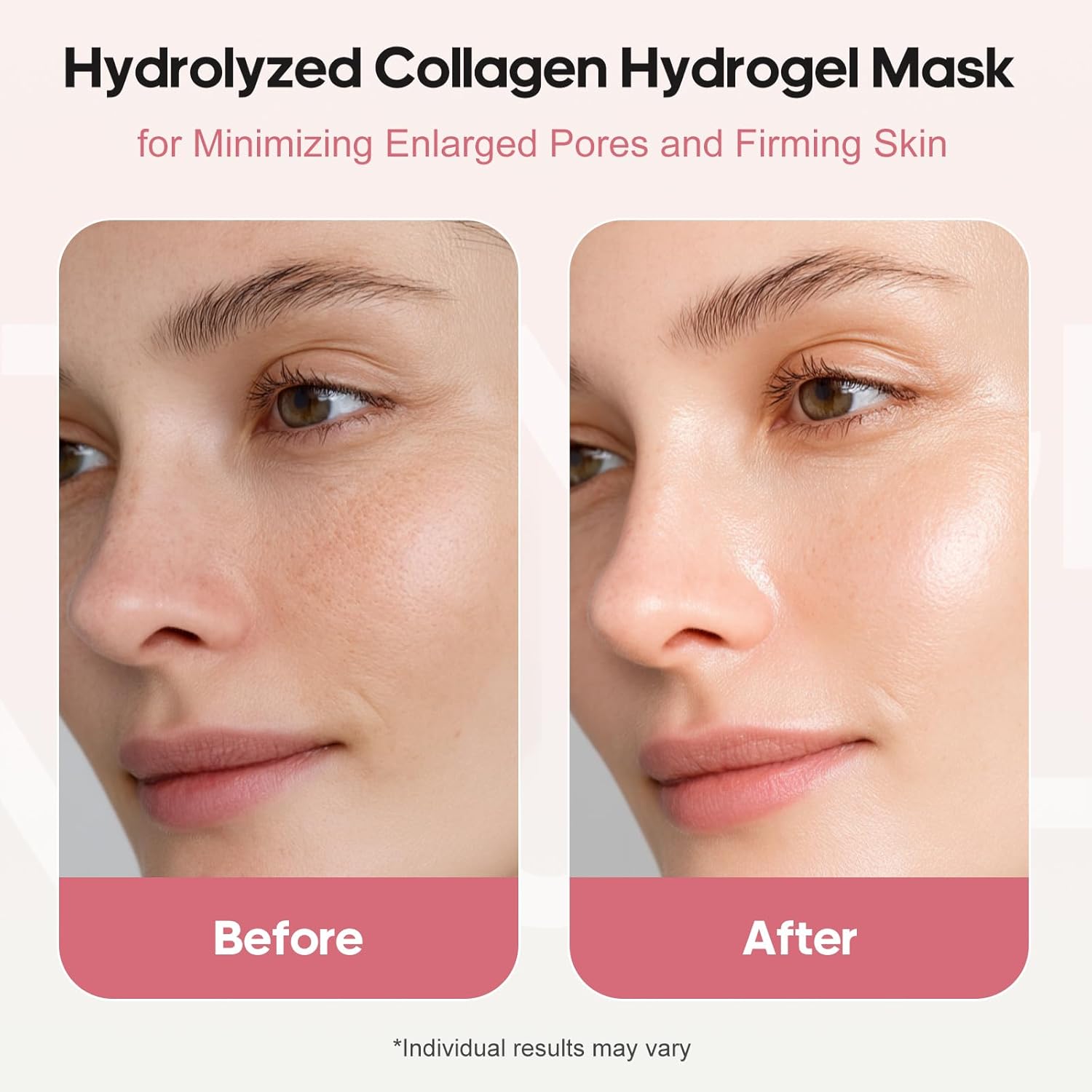 NLQ Intensive Collagen Deep Mask Skincare, Hydrating Overnight Face Mask for Glass Skin, Pore Refining, Firming & Plumping, Travel Essentials and Beauty Care Gifts for Women | 1.05oz(30g) x 5ea